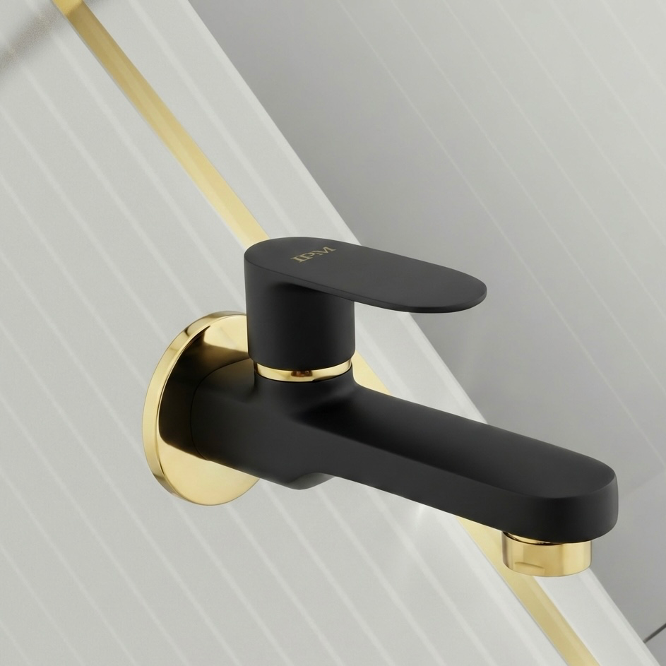MATT BLACK GOLD Long Body with Flange (OPELL-PRIMA IPM)