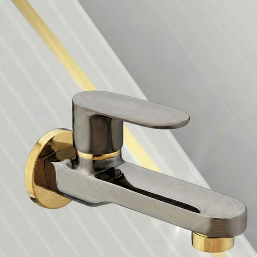 [1701-GMBG] GUN METAL BLACK GOLD Long Body with Flange (OPELL-PRIMA IPM)