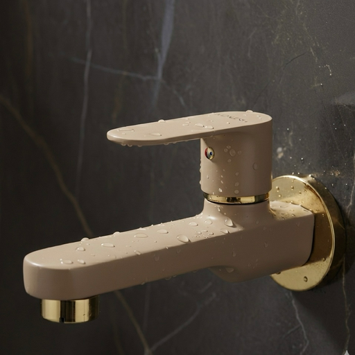 [1701-MBEG] MATT BEIGE GOLD Long Body with Flange (OPELL-PRIMA IPM)