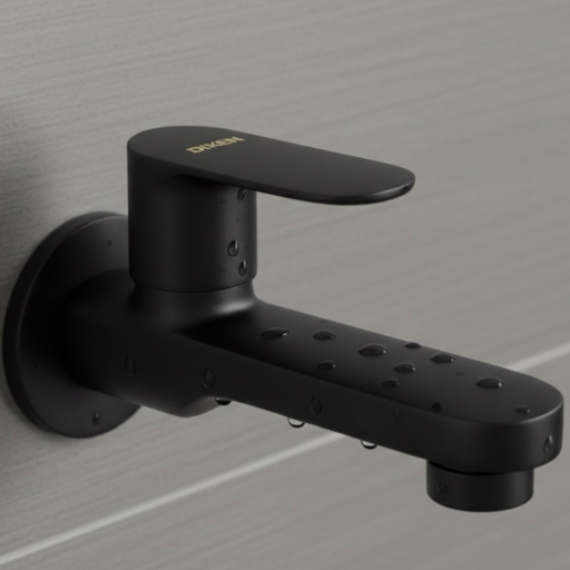[1701-MB] MATT BLACK Long Body with Flange (OPELL-PRIMA IPM)