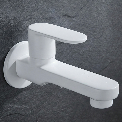 [1701-MW] MATT WHITE Long Body with Flange (OPELL-PRIMA IPM)